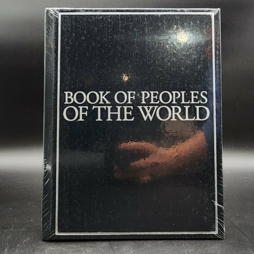 Book of Peoples of the World Hardcover New Old Stk National Geographic Reference